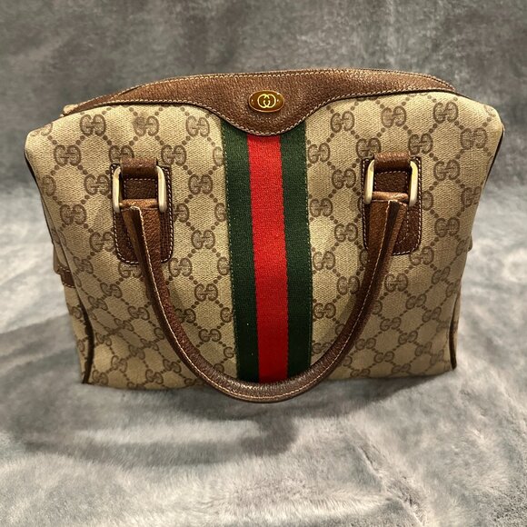 Gucci Handbags - Gucci GG Supreme Boston Vintage